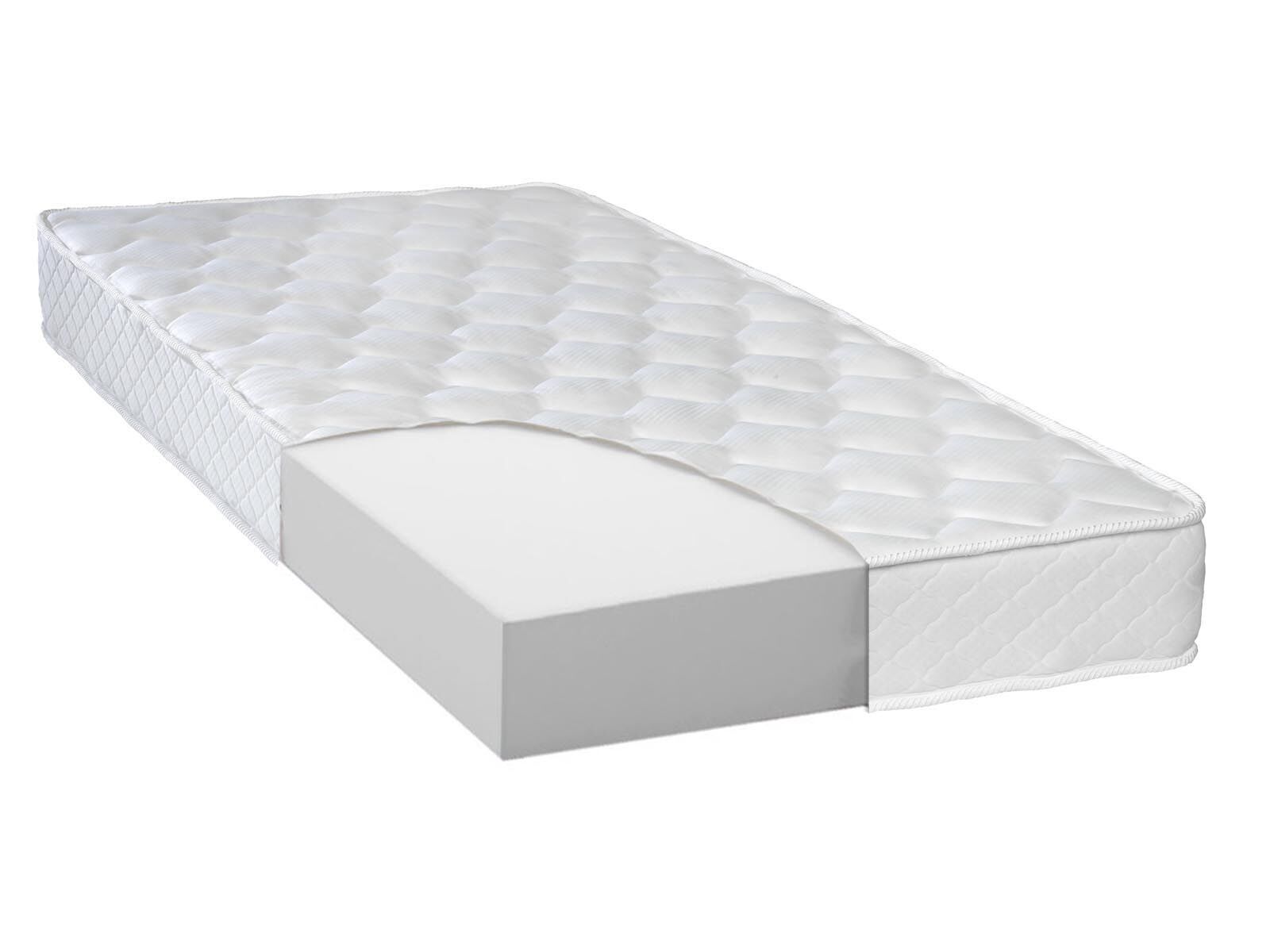 Matras 90x190 cm polyetherschuim 20 kg/m³ (dikte: 10