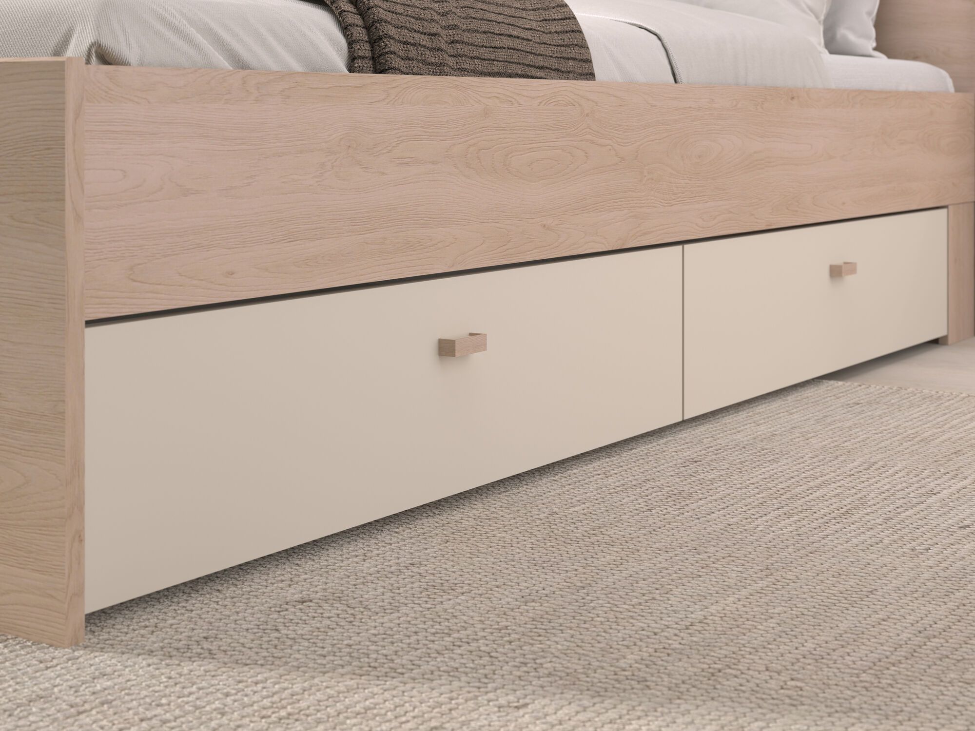 Set van 2 lades BRIDANI kasjmier