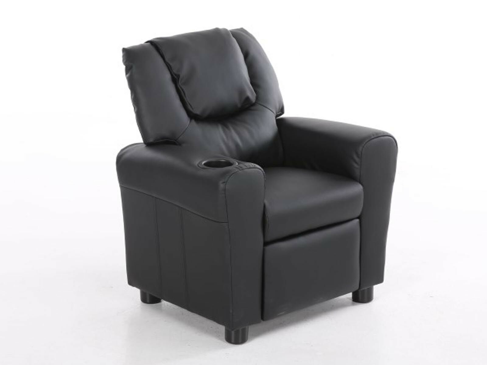 Relaxzetel voor kinderen BAMBINO zwart
