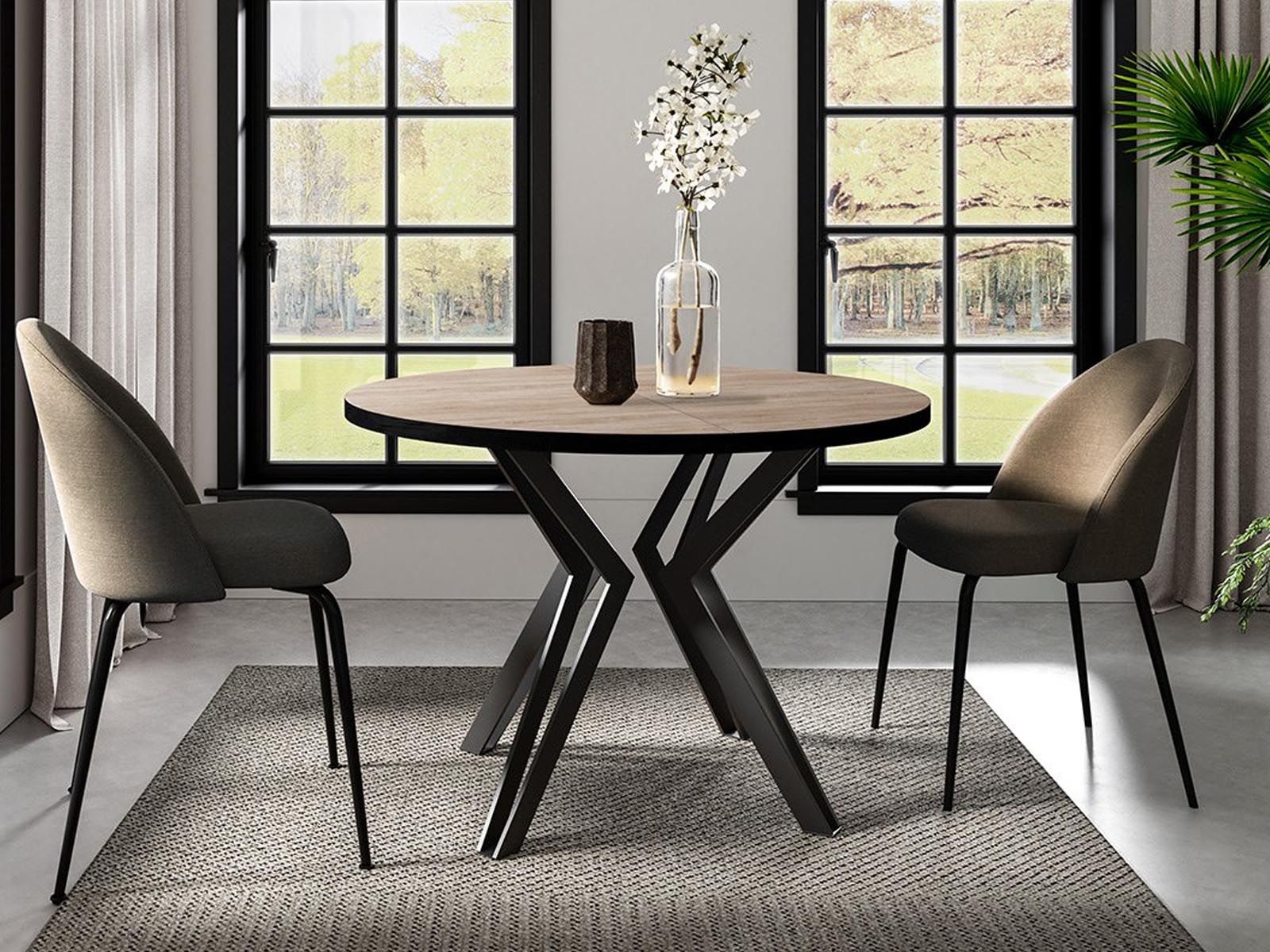 Verlengbare eettafel REALLY 100>176 cm sonoma 