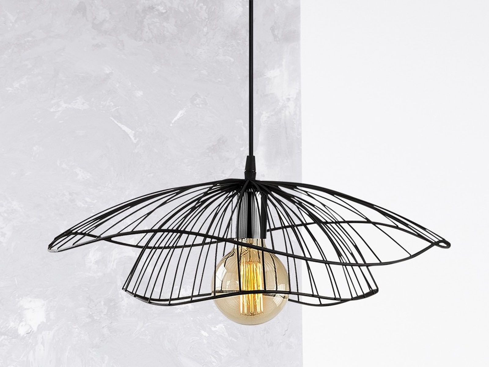 Hanglamp TULP 1 lamp zwart