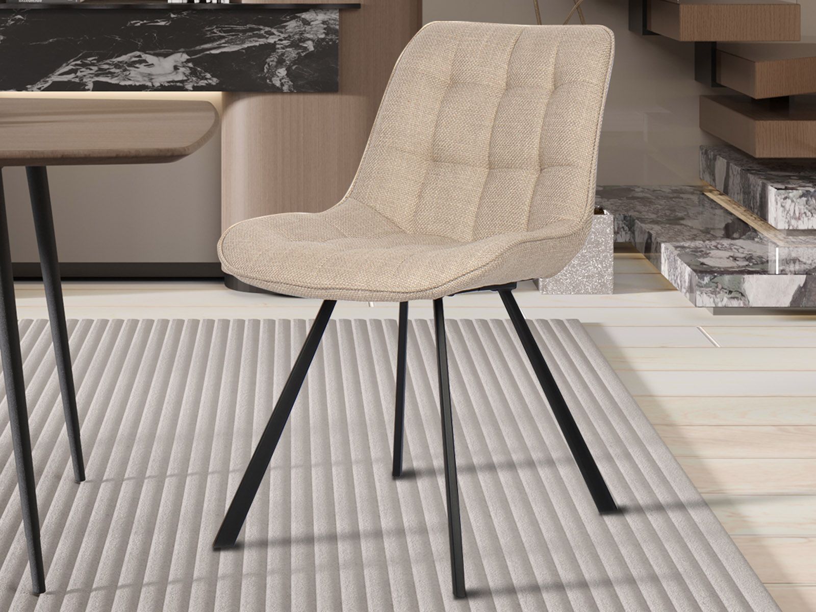 Stoel AREEBA beige