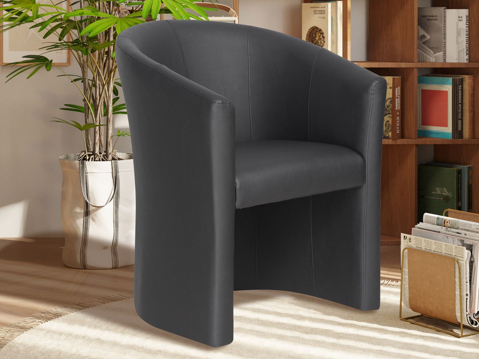 Fauteuil CARLOS zwart