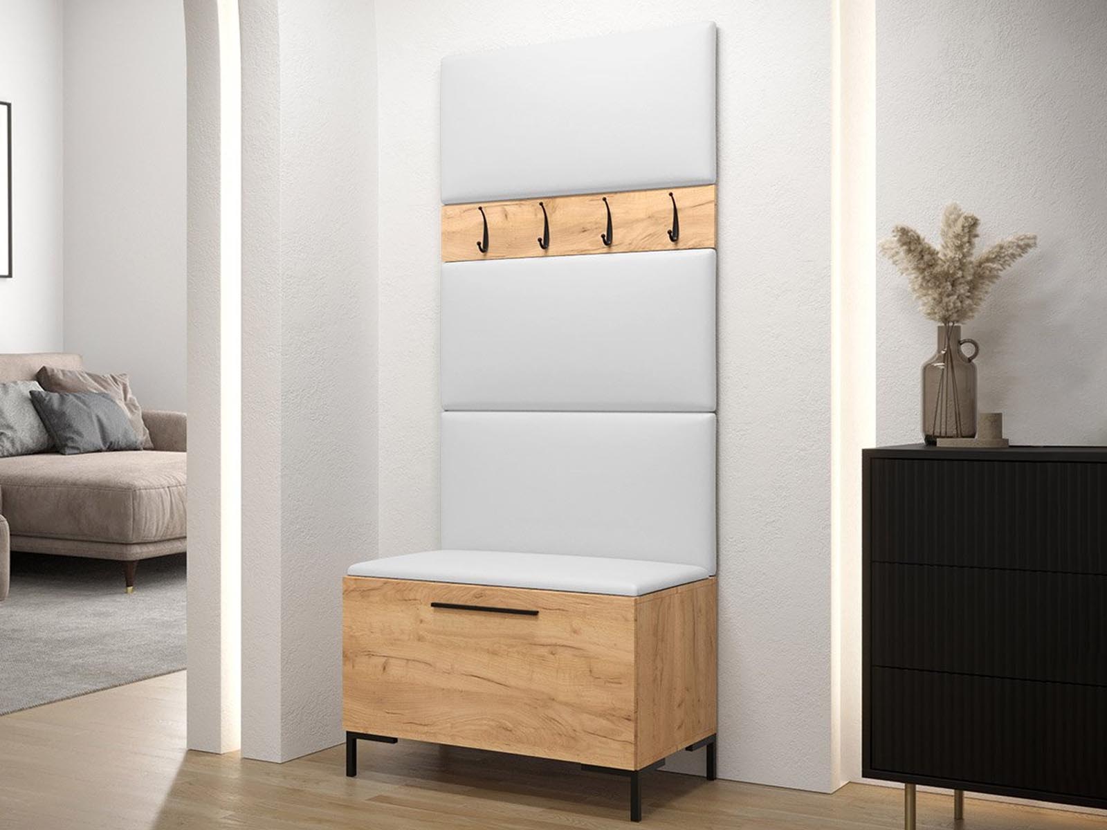 Mobistoxx Vestiaire ZION 1 deur artisan eik/wit