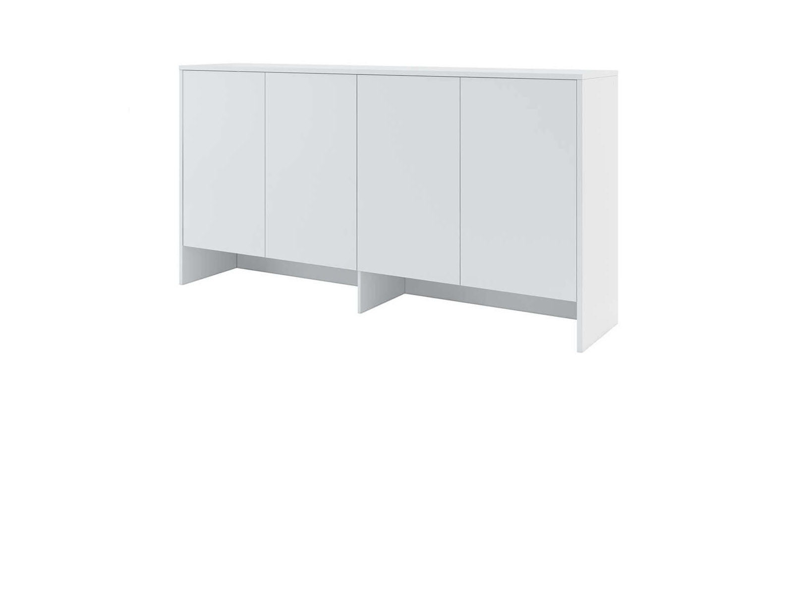 Opzetkast CONCEPTION PRO 4 deuren (hoogte 108 cm) mat wit  
