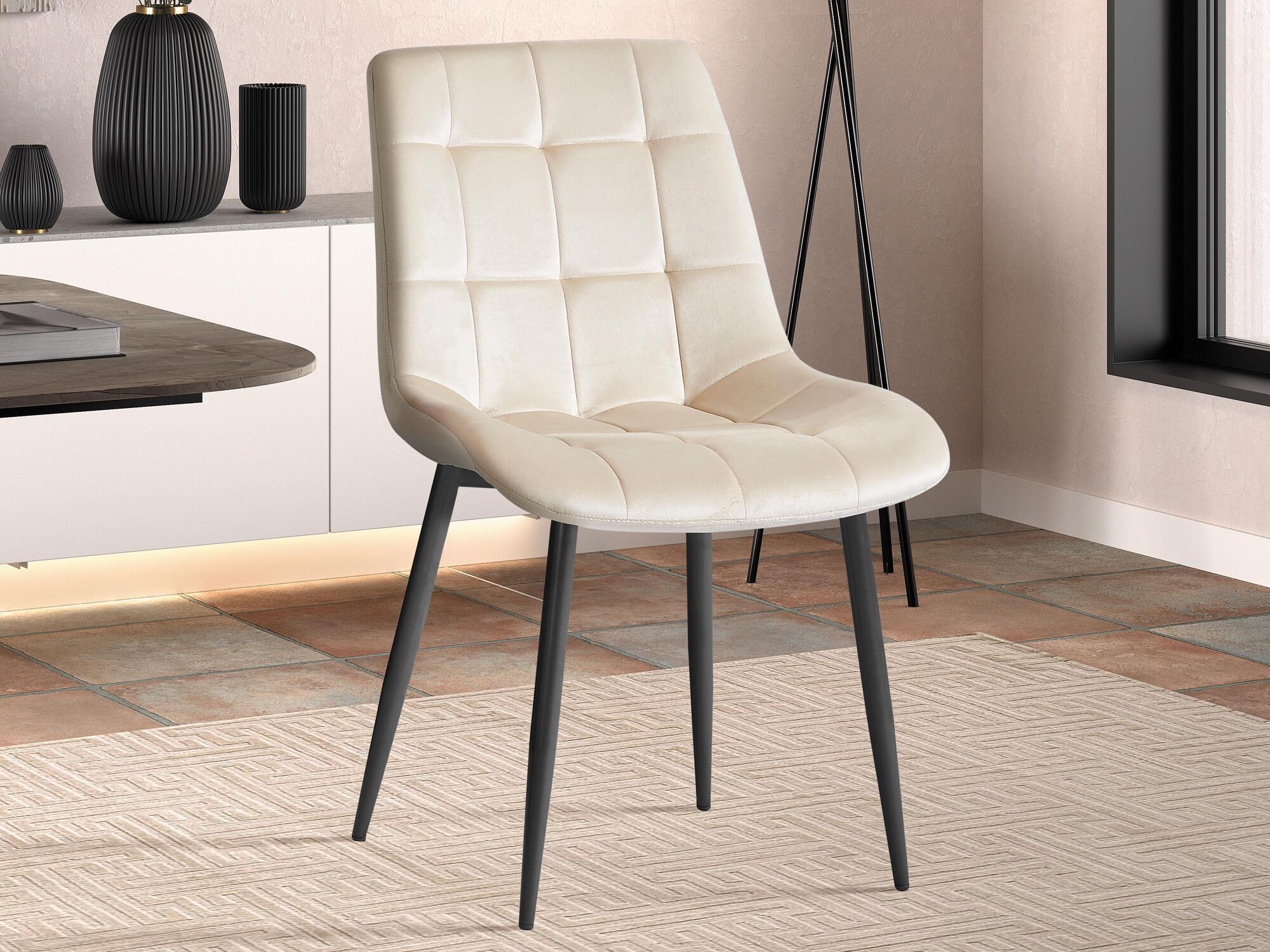 Stoel JUTTO beige 