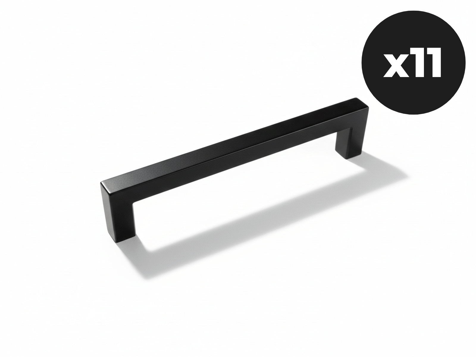 Set van 11 handgrepen WASHING zwart