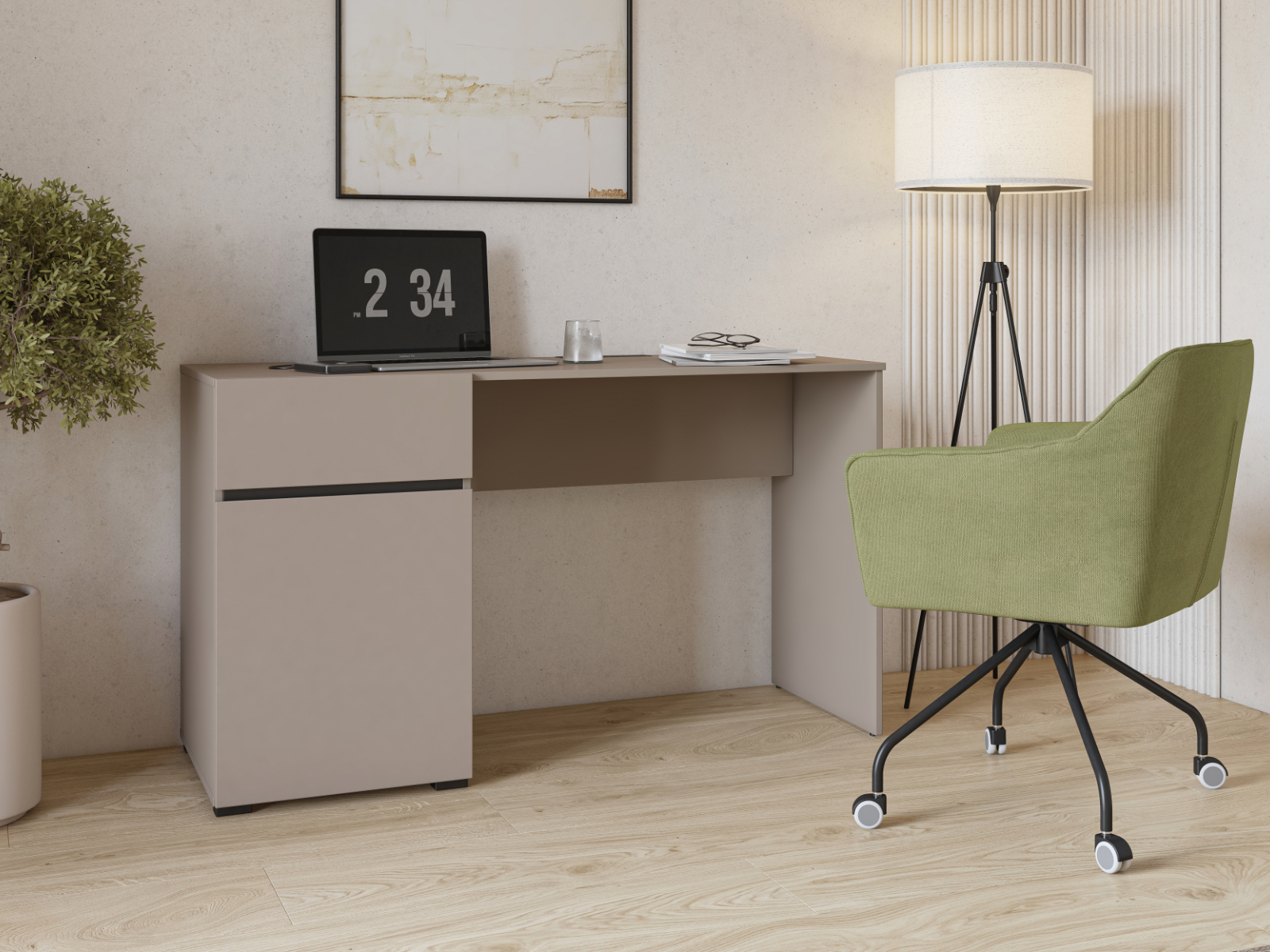 Mobistoxx Bureau CROSSAIR 130 cm taupe