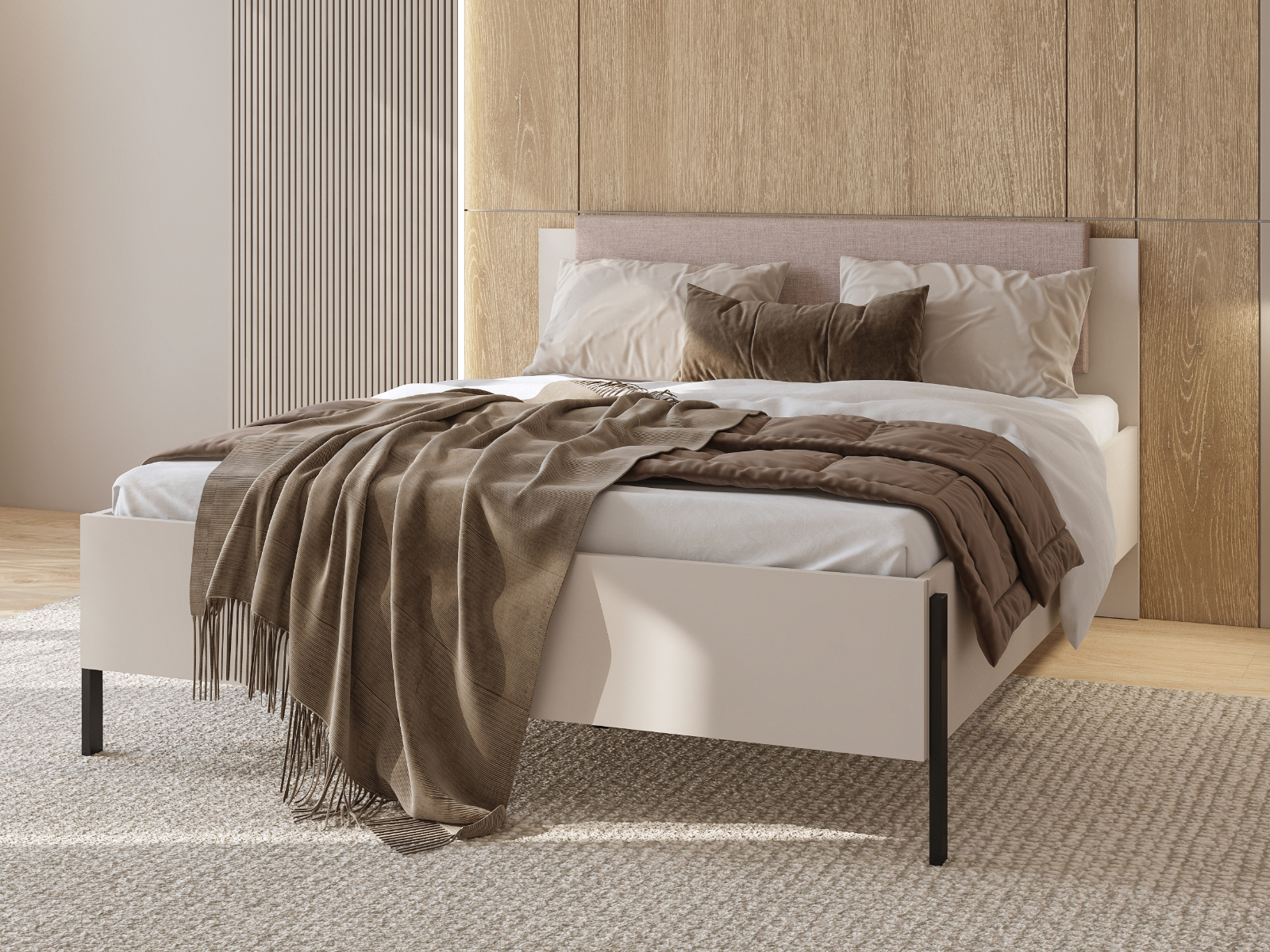 Bed JUKAMI 180x200 cm kasjmier