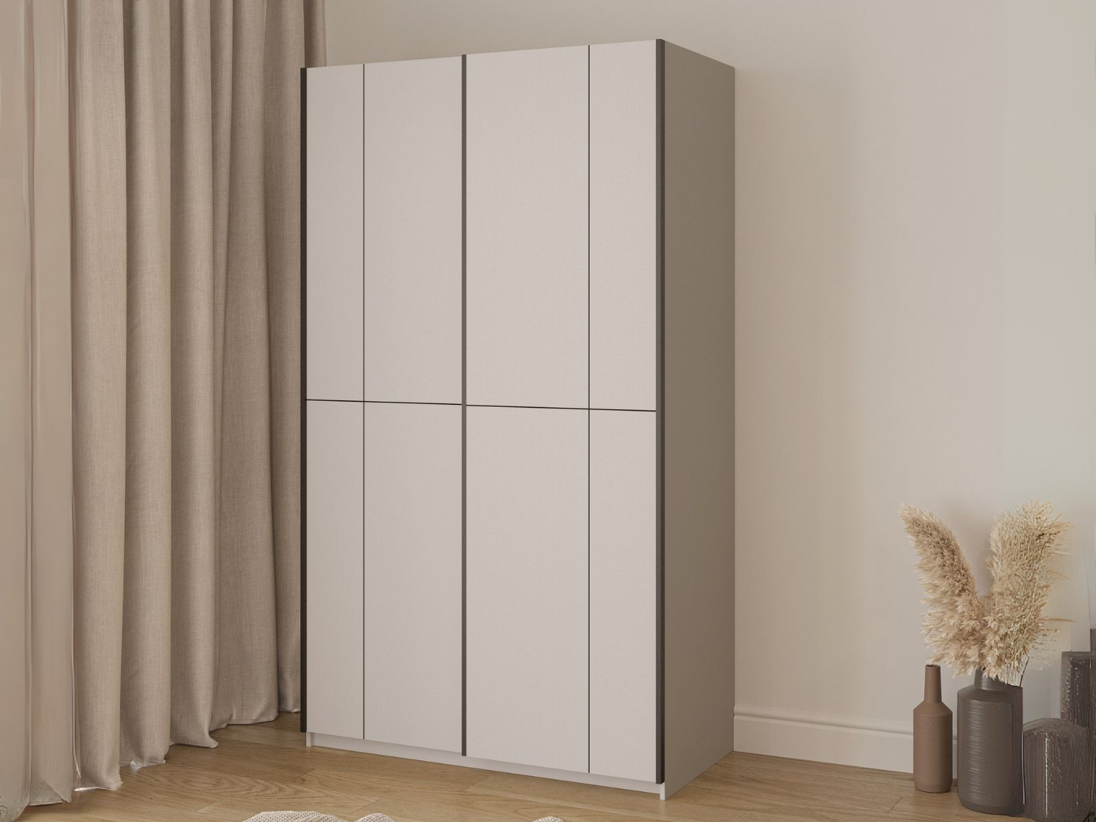 Kast CUBER 2 schuifdeuren kasjmier