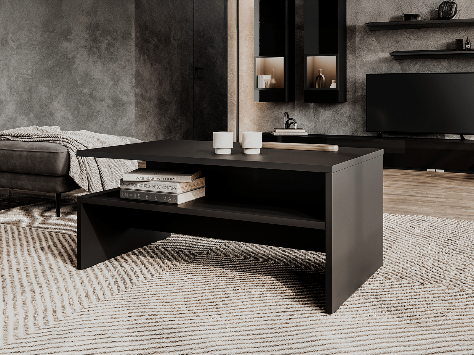 Salontafel BABEL zwart afbeelding