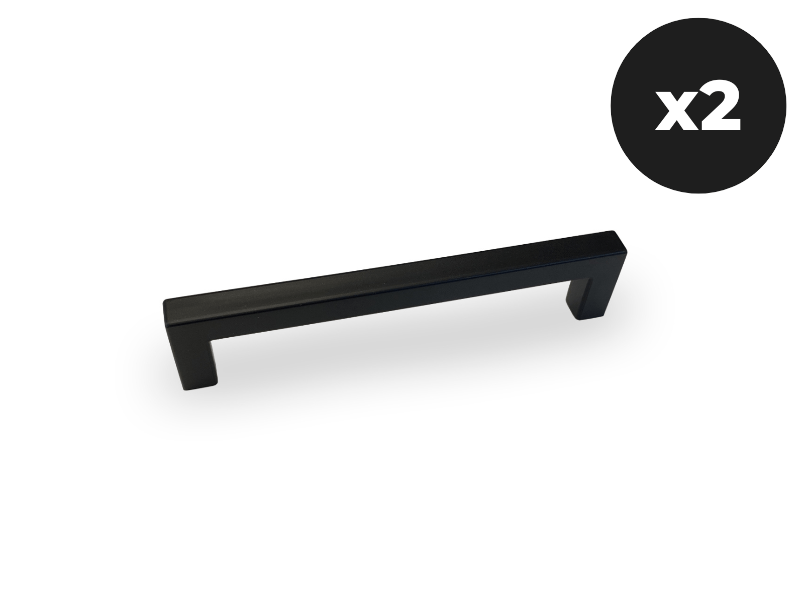 Set van 2 handgrepen WASHING zwart afbeelding