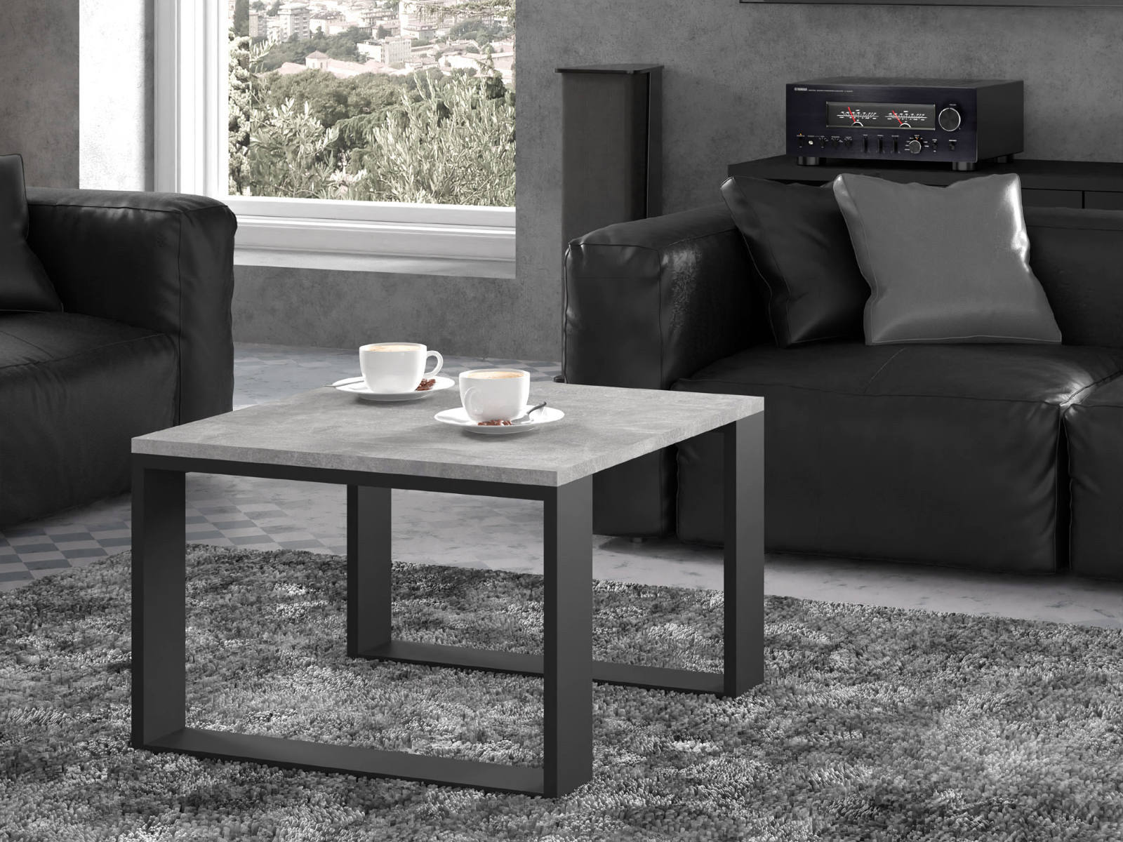 Salontafel PLUCA 60 cm beton