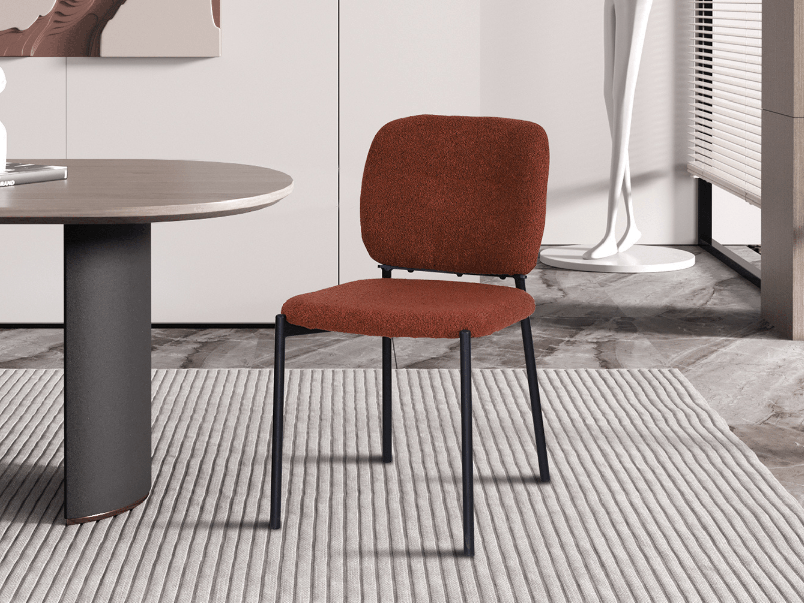 Stoel ORELIA roest