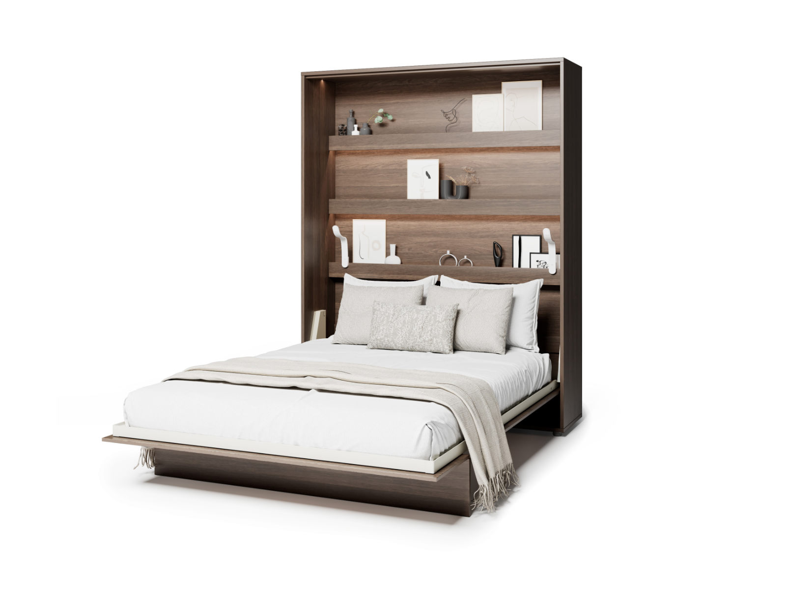 Mobistoxx Opklapbed CONCEPTION PRO 160x200 cm dunin eik (verticaal)