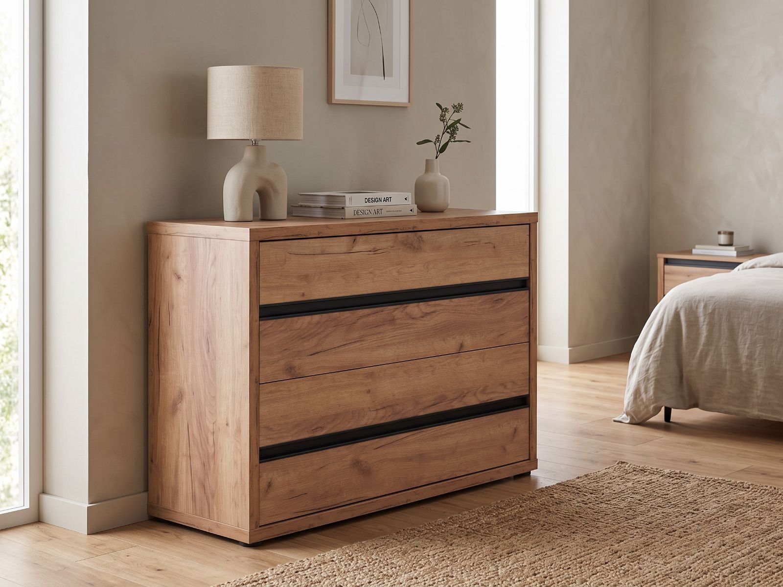 Commode EWOUT 2 lades franse eik herfst