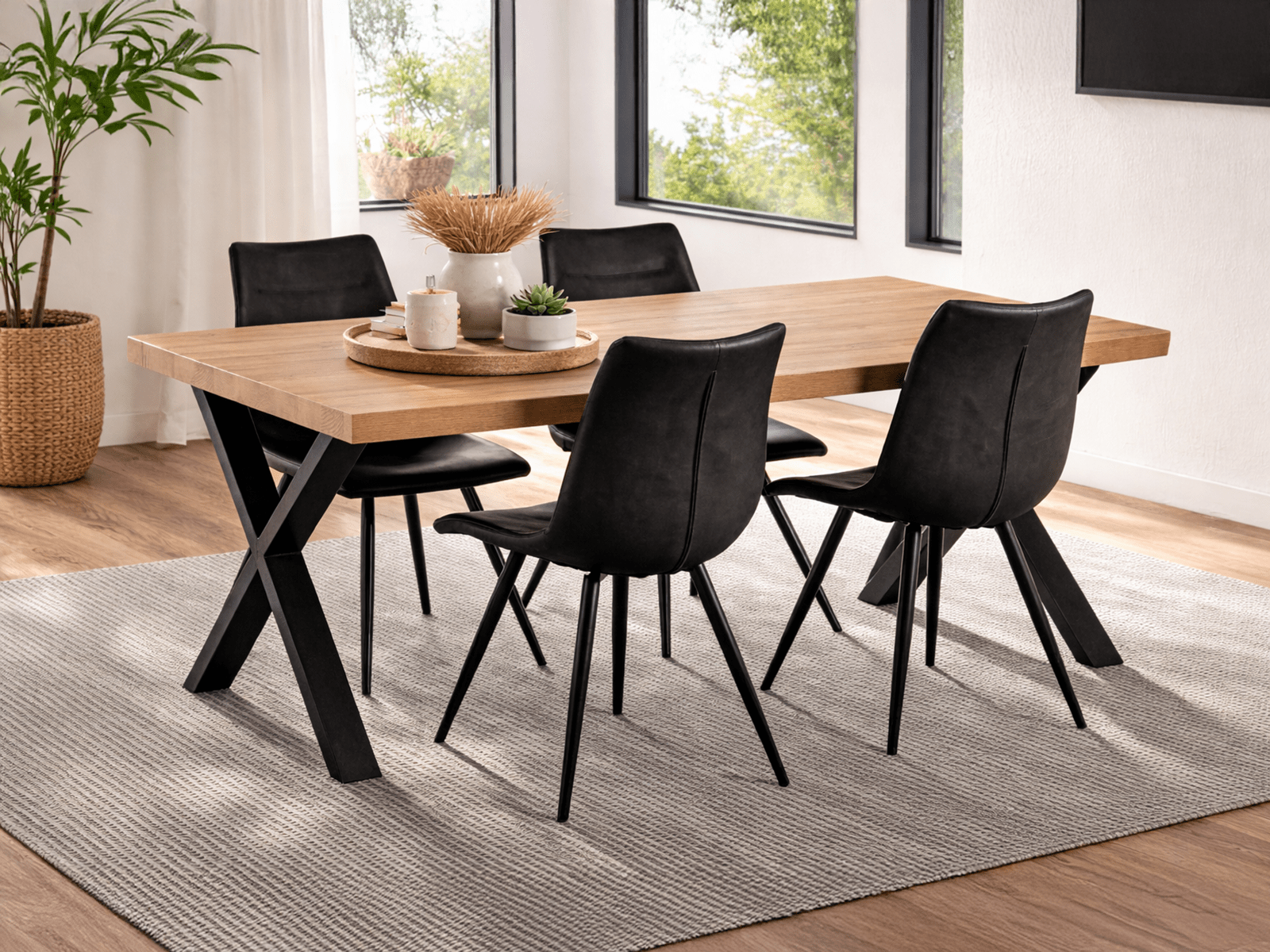 Eettafel MARNOIX 170 cm franse eik