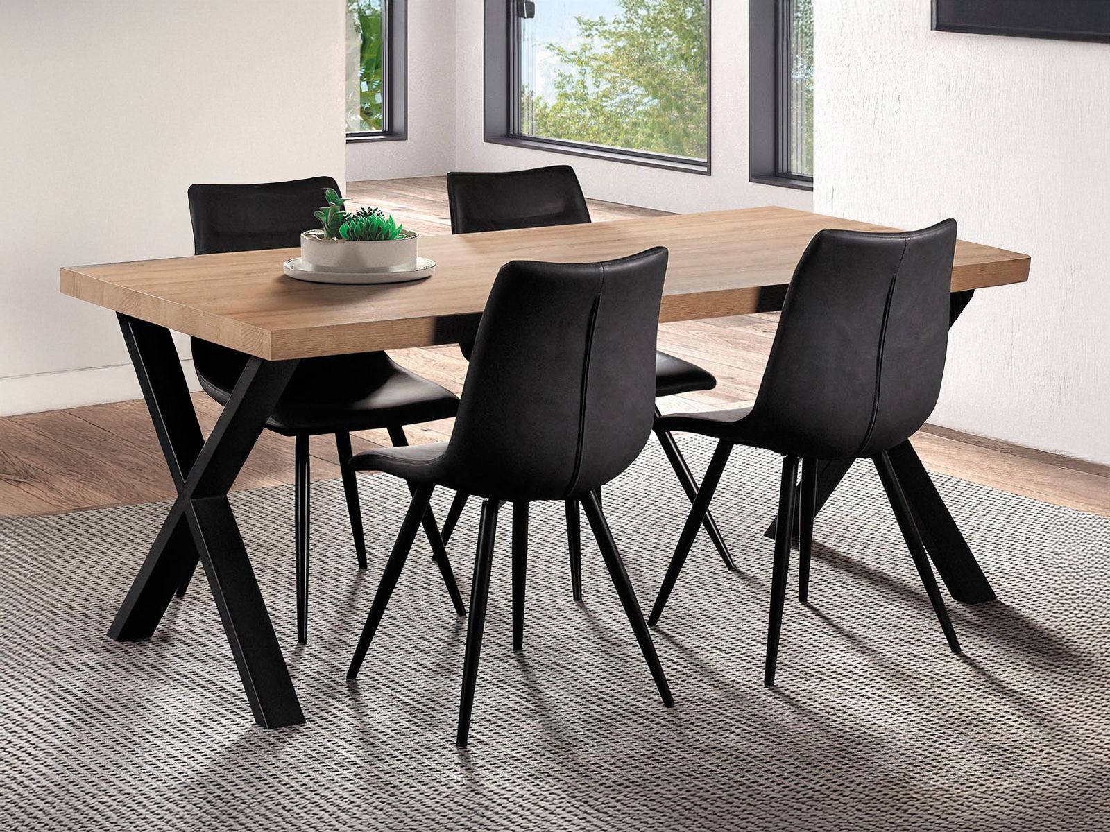 Eettafel MARNOIX 230 cm franse eik afbeelding