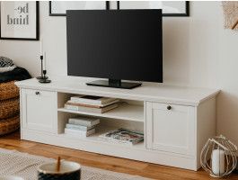 Tv-meubel LANDO 2 deuren wit