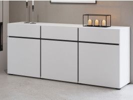 Dressoir CROSSAIR 3 deuren 3 lades wit