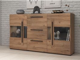 Dressoir TULIO 2 deuren 3 lades grandson oak