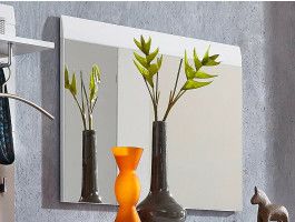 Spiegel PITTA 89 cm hoogglans wit