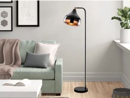 Staande lamp GUIDONIA 1 lamp zwart