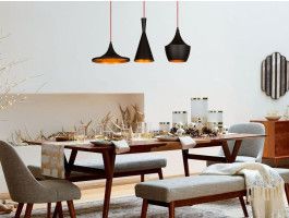 Hanglamp MAFIA 3 lampen zwart