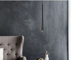 Hanglamp UKARA 1 lamp zwart