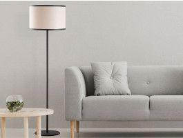 Staande lamp PASSARELLA 1 lamp zwart