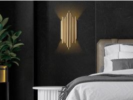 Wandlamp ZANELLO 1 lamp goud