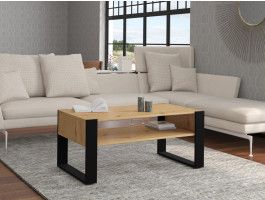 Salontafel NAKUMI 110 cm artisan eik