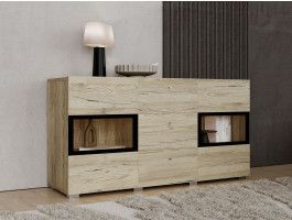 Commode BABEL 2 deuren en 3 lades sanremo