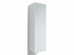 Kolomkast KAYLA 1 deur 105 cm wit/hoogglans wit 