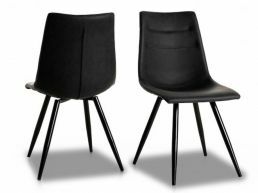 Set van 2 stoelen ONNIX zwart 