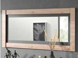 Spiegel LODU 175 cm carbon/marine hout 