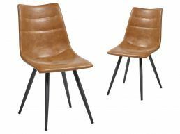 Set van 2 stoelen ONNIX cognac