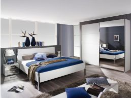 Complete slaapkamer MOJITA 160x200 cm wit