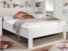 Bed RIGA 160x200 cm wit zonder lade