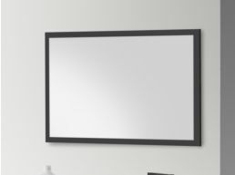 Spiegel OLIGA 110 cm zwart