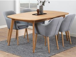 Eettafel MARTIN 180 cm bruine eik