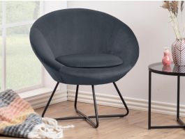 Fauteuil CENTURA donkergrijs