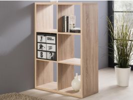 Boekenkast MAXIM 6 vakken sonoma eik