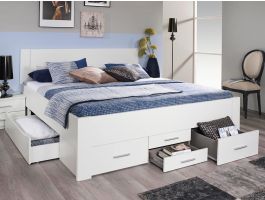 Bed ISAURA 160x200 wit