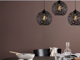 Hanglamp MAVERICK 3 lampen zwart