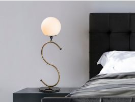 Tafellamp SAMBA 1 lamp goud 