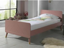 Bed BILAL 90x200 cm roze 