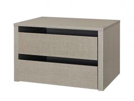 Ladeblok NELE 2 lades 58 cm natuurijk linnen