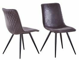 Set van 4 stoelen CODY grijs