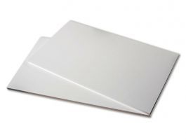 Legplank SALSA 71 cm wit (lot van 2)